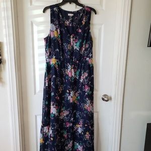 Flower print dress